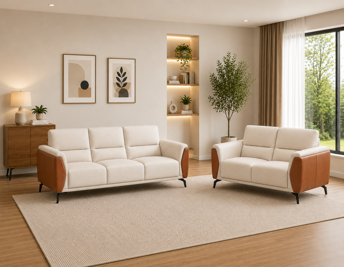 Serene Cove 3+2 Seater Sofa Set
